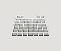 Extra shelf, 10.5 x 8 in. plastic (not autoclavable)